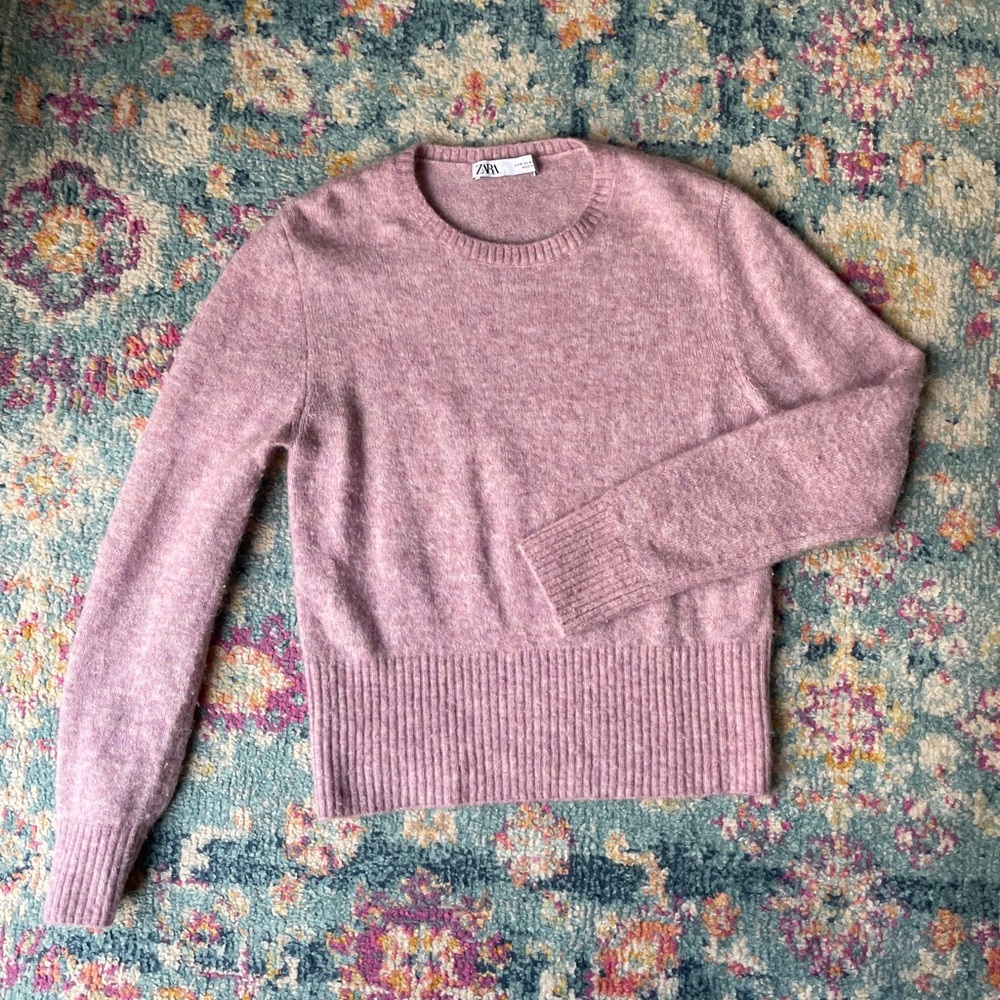 Zara Lavender Sweater